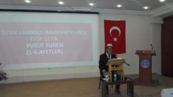 Tutak´ta Kur´an-ı Kerim´i ve Ezanı Güzel Okuma Yarışması