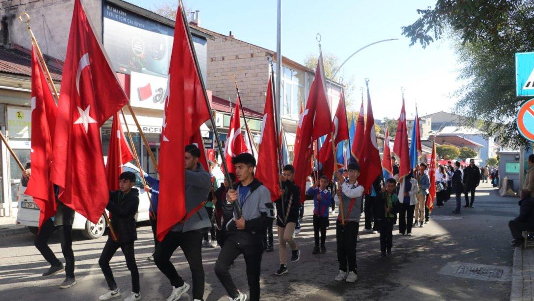 29 Ekim Cumhuriyet Bayramı'mızın 101. Yıl dönümü etkinlikleri kortej yürüyüşü